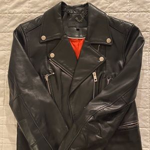 Rag & Bone Black Leather Jacket Size 2